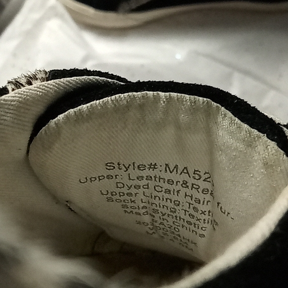 Sidewalk Low-Top Sneakers in Suede and Spot Calf Hair - Picture 7 of 9